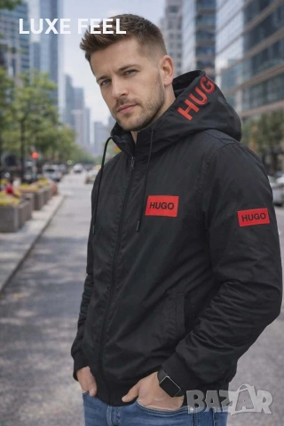 Hugo 🔹Мъжка Ветровка 🔹 S-3XL , снимка 2 - Якета - 53926418