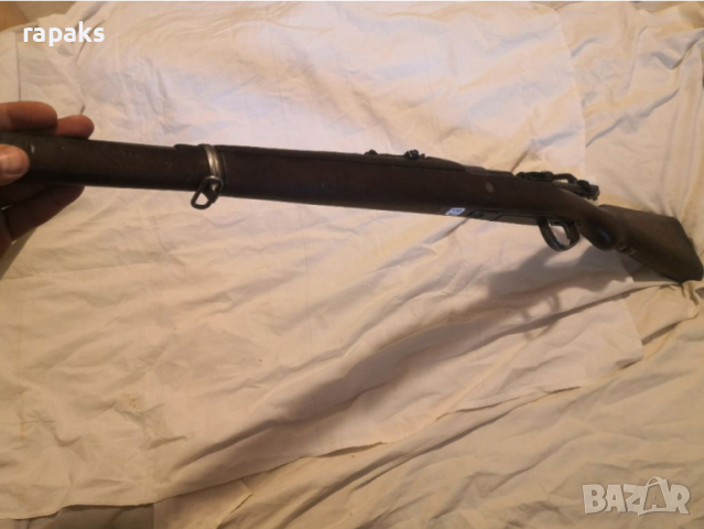 Немска карабина, винтовка, пушка Маузер К 98. Не стреля, за стена, снимка 8 - Колекции - 36461359