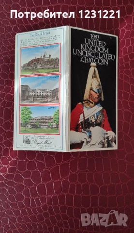 Колекционерска монета 1 паунд 1983, снимка 3 - Нумизматика и бонистика - 52816831