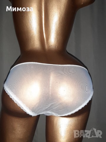 Bjorn Selden XS/S Бяла прозрачна бикина , снимка 3 - Бельо - 37529944