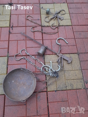 Стари кантари с топуз - 100 кг и 20 кг