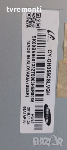 TCon BOARD, BN95-01810B, BN41-02110B  for SAMSUNG UE55J6289SU дисплей CY-GH055CSLVGH, снимка 4 - Части и Платки - 40717181