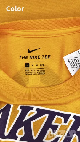 Детска тениска Nike LA Lakers Lebron James, снимка 3 - Фен артикули - 56004527