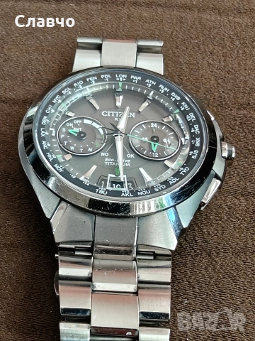 Citizen GPS Attesa CC1086-50E Satellite Wave Titanium , снимка 4 - Мъжки - 52772484