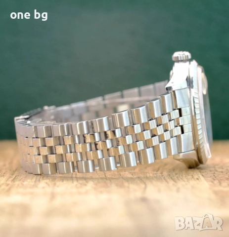 Rolex Datejust Silver , снимка 6 - Луксозни - 52058662