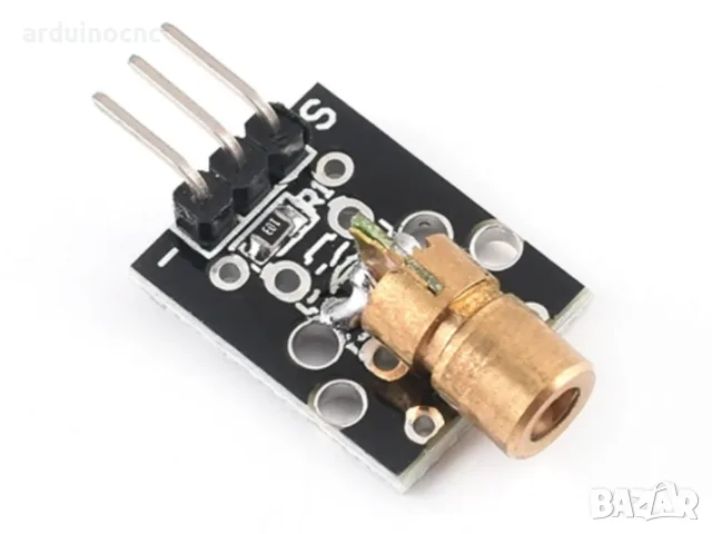 Arduino лазерен модул KY-008 Ардуино laser module