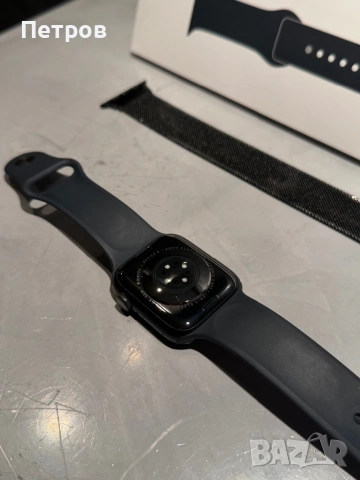 100%! КАТО ЧИСТО НОВ Apple Watch 9 45 mm + гаранция, снимка 8 - Смарт гривни - 54101810