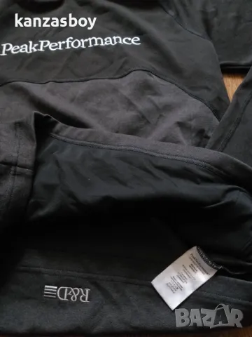 peak performance will hood. - страхотно мъжко горнище КАТО НОВО М, снимка 6 - Спортни дрехи, екипи - 47841303