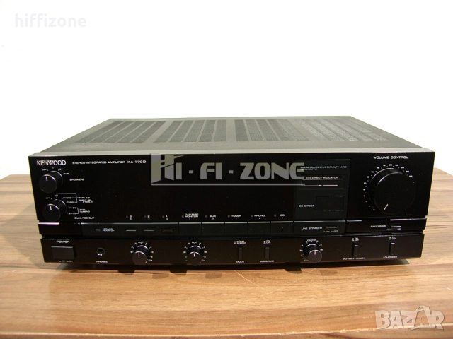 Усилвател   Kenwood ka-770d /1 , снимка 2 - Ресийвъри, усилватели, смесителни пултове - 51606643