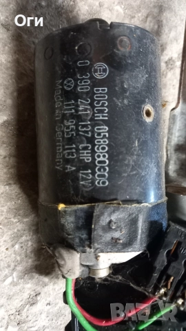 Механизъм за чистачки с моторче за Голф4,Бора и Ауди А3 0 390 241 137 / 1J1 955 113 A, снимка 2 - Части - 52775761