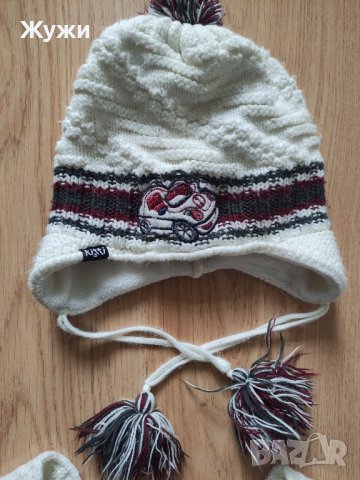 Детски комплект шапка и шал , снимка 4 - Шапки, шалове и ръкавици - 42914590