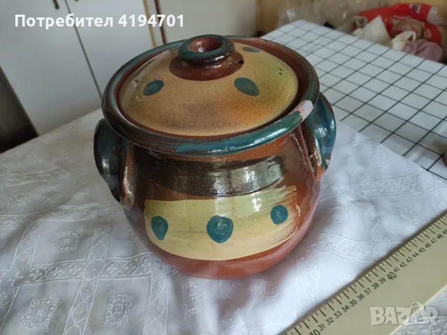 Глинено гърне за кебап, снимка 2 - Съдове за готвене - 55707970
