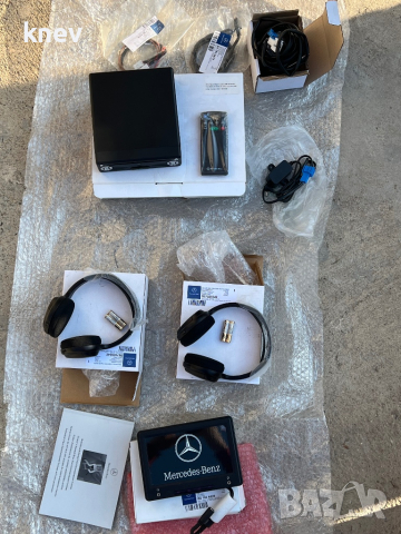 DVD Bluetooth слушалки за мердцедес, снимка 1 - Аксесоари и консумативи - 44756521