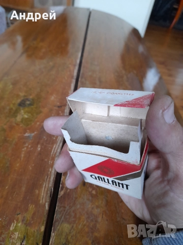 Кутия от цигари Gallant, снимка 6 - Колекции - 52940038