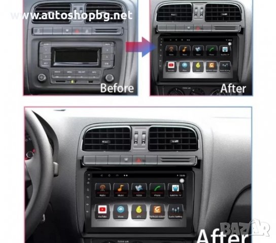 VOLKSWAGEN POLO V SEDAN 2008 - 2020 9'' НАВИГАЦИЯ, снимка 3 - Аксесоари и консумативи - 39165638