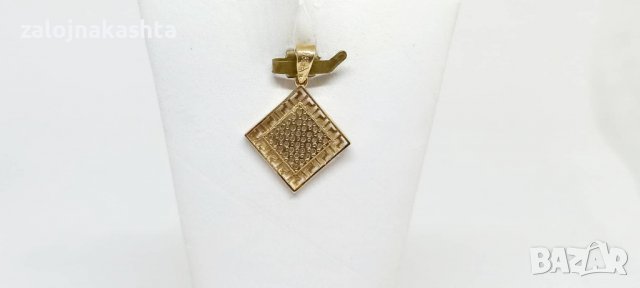 Нова Златна висулка-1,21гр/14кр, снимка 2 - Колиета, медальони, синджири - 38060920