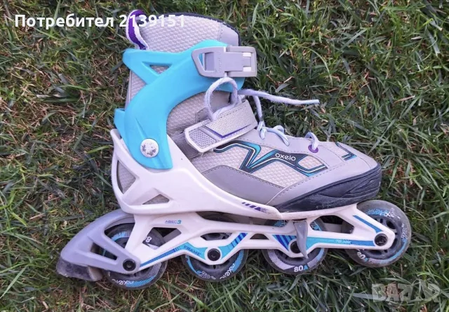 Ролери Oxelo Fit 3 Junior размер 35-38, снимка 2 - Ролери, кънки - 56415761