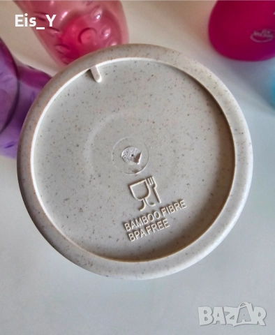 4 Нови шишета за вода, термочаша и четка (гъба) за измиване, при покупка на поне 3 бр.- подарък , снимка 12 - Буркани, бутилки и капачки - 52218632