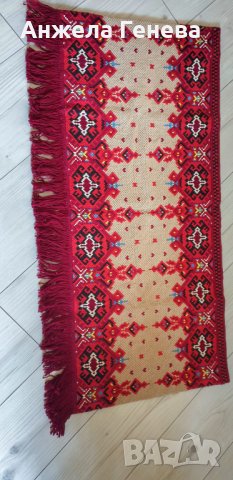 Автентичен везан български ковьор, снимка 2 - Антикварни и старинни предмети - 38062275