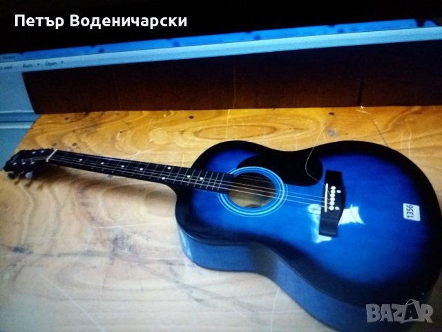 Класическа китара с метални струни 3rb ave acoustic 1. Струни - метални. Китарите с метални струни с, снимка 1 - Китари - 37809064