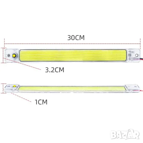 Интериорна LED лампа 84 LED 9V до 90V, снимка 2 - Аксесоари и консумативи - 55864522