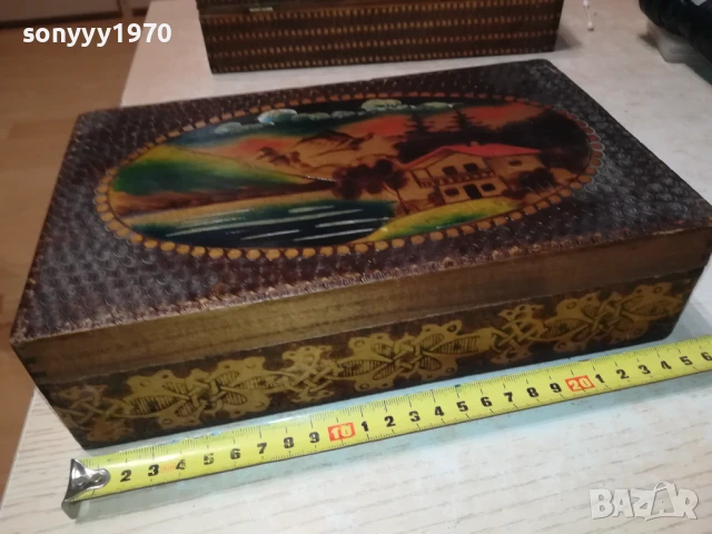 КРАСИВА ДЪРВЕНА КУТИЯ 0306251003, снимка 8 - Антикварни и старинни предмети - 50530295