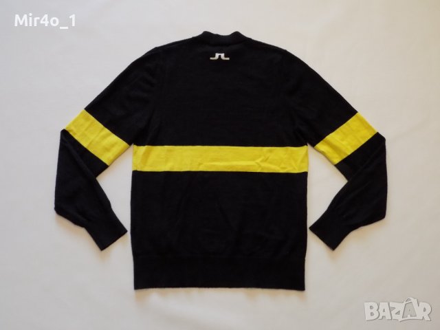 пуловер j.lindeberg golf merino блуза фанела мъжки вълнен оригинален S, снимка 2 - Пуловери - 40186991