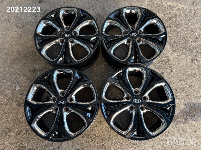 4 броя алуминиеви джанти за Hyundai IX35, KONA,IONIQ,Elantra,TUCSON 17
