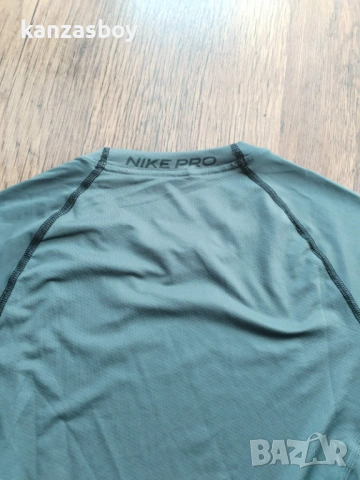  Nike Pro Dri-FIT Men s Tight Fit Short-Sleeve Top - мъжка тениска р- р М, снимка 10 - Тениски - 54242415