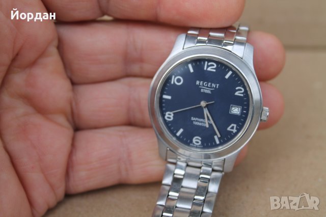 Мъжки часовник ''Regent Sapfir glas'' , снимка 10 - Мъжки - 42435053