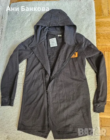 Суитчер с цип,  нов, 12-13г, снимка 2 - Детски анцузи и суичери - 47392147