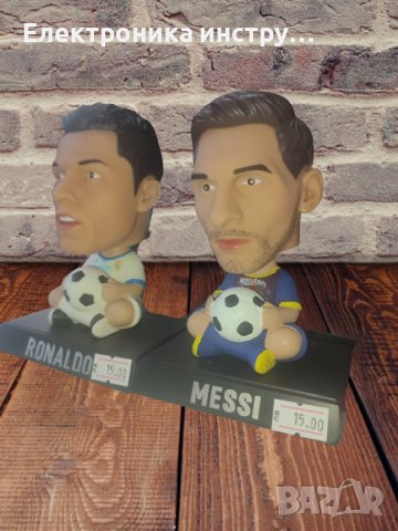 Фигура,играчка на Cristiano Ronaldo Messi , люлееща се глава, снимка 3 - Фигурки - 38223424