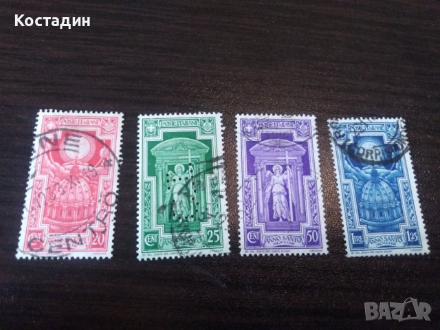 Пощенкса марка 4бр Италия 1933