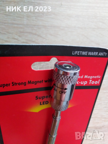 Телескопиччен LED фенер с магнит за труднодостъпни зони , снимка 2 - Аксесоари и консумативи - 44525152