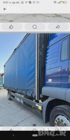 Извършване на транспортни услуги с соло камион в цялата страна