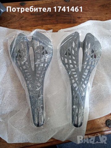 Седалка карбоново покритие