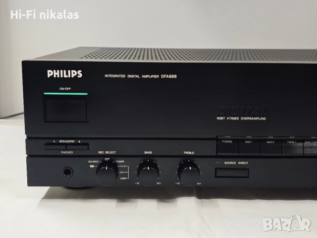 стерео усилвател Hi-Fi PHILIPS DFA 888, снимка 2 - Ресийвъри, усилватели, смесителни пултове - 52441750