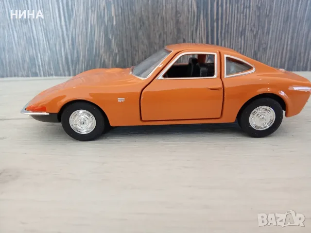 Метална количка Opel GT !!!, снимка 4 - Колекции - 56513925