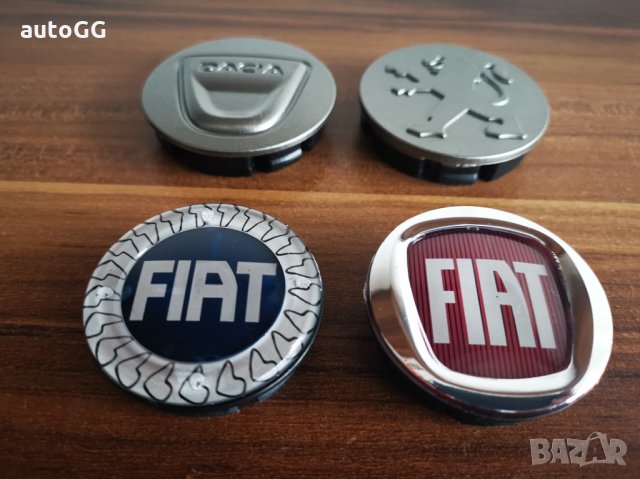 Капачки за джанти Фиат/Fiat--Пежо/PEUGEOT--Дачия/Dacia , снимка 2 - Аксесоари и консумативи - 31665730
