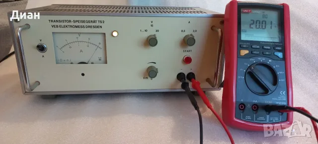 Лабораторно немско захранване TS2, снимка 6 - Друга електроника - 52865784