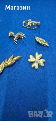 Лот от брошки 