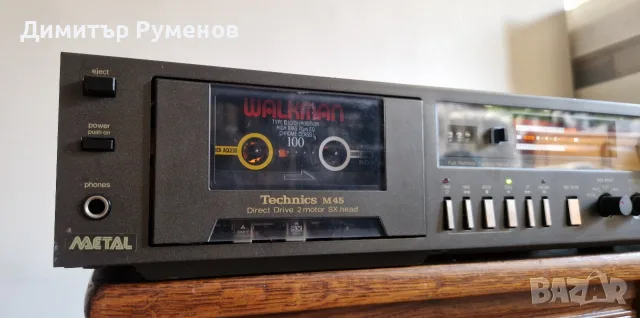 Касетен дек Technics M45, снимка 2 - Декове - 55967733
