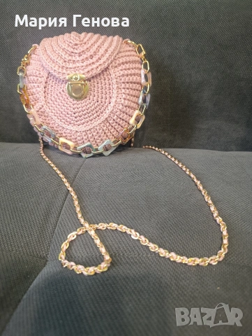 ръчно изработена дамска чанта , снимка 3 - Чанти - 54206717