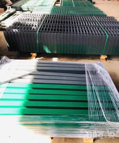 Бургас - Оградни пана цвят Антрацит (сиви) - Ограда - Мрежа, Пана сиви и зелени / панели, мрежи, снимка 2 - Огради и мрежи - 42265668