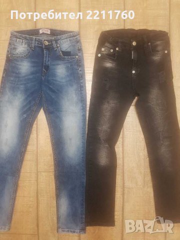 Детски дънки Zara, Dsquared.. за 10-11, 11-12г, снимка 1 - Детски панталони и дънки - 30016183