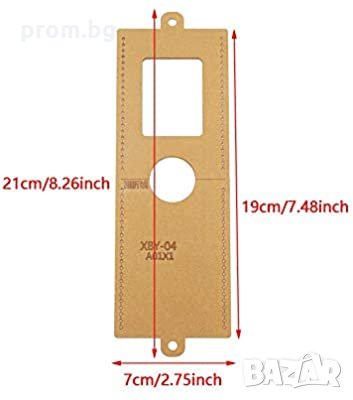 Шаблон за служебни карти, карта, бадж, кожарска, сарашка кройка, снимка 3 - Други инструменти - 29500130