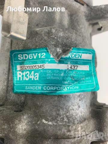 Компресор климатик Пежо Peugeot 307 SD6V12 (01-07)г. 2.0 HDI , снимка 3 - Части - 50362479