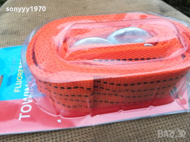 5 ТОНА ВЪЖЕ ЗА ТЕГЛЕНЕ-КОЛАН С КУКИ 0711251914, снимка 2 - Аксесоари и консумативи - 52335875