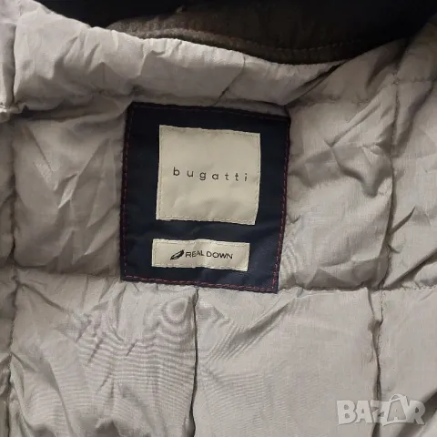 Bugatti Пухено яке / палто   размер 50 -  S -М  мъжко , снимка 10 - Якета - 48709264