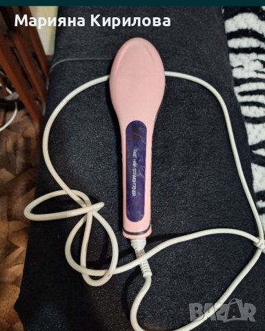 електрическа четка за коса загрява до 230градуса. , снимка 4 - Аксесоари за коса - 42791495